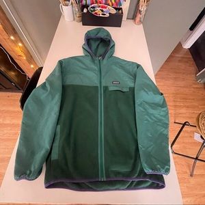 Patagonia fleece zip up hoodie